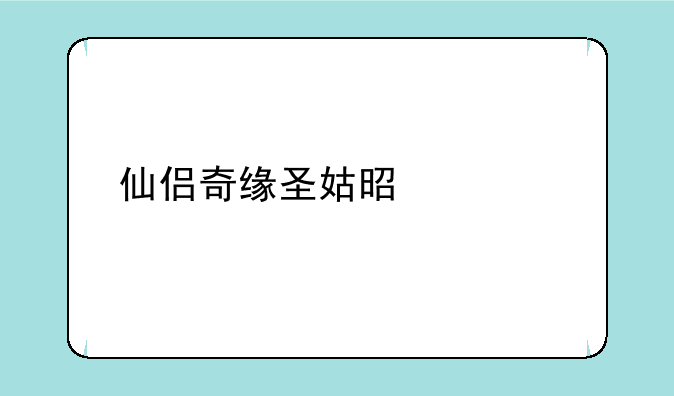 仙侣奇缘圣姑是谁扮演的？